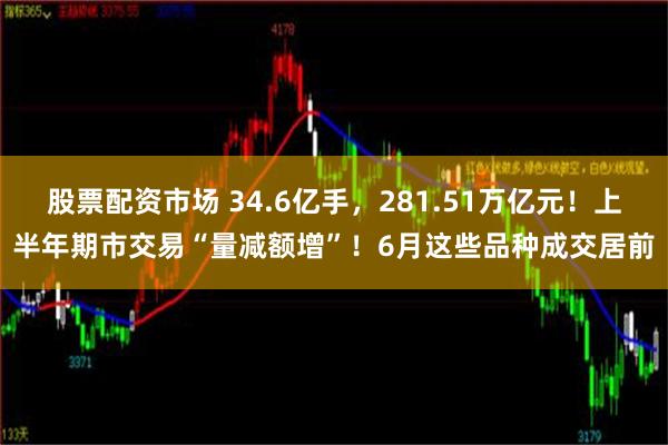 股票配资市场 34.6亿手，281.51万亿元！上半年期市交易“量减额增”！6月这些品种成交居前