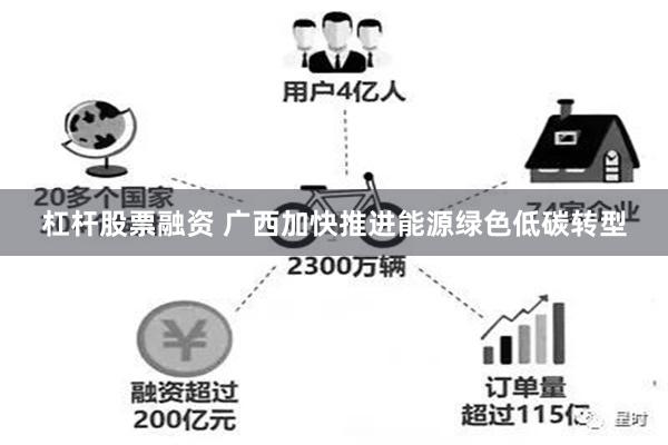 杠杆股票融资 广西加快推进能源绿色低碳转型