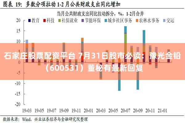 石家庄股票配资平台 7月31日股市必读：豫光金铅（600531）董秘有最新回复