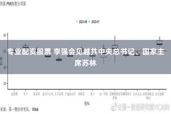 专业配资股票 李强会见越共中央总书记、国家主席苏林