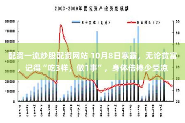 配资一流炒股配资网站 10月8日寒露，无论贫富，记得“吃3样，做1事”，身体倍棒少受凉